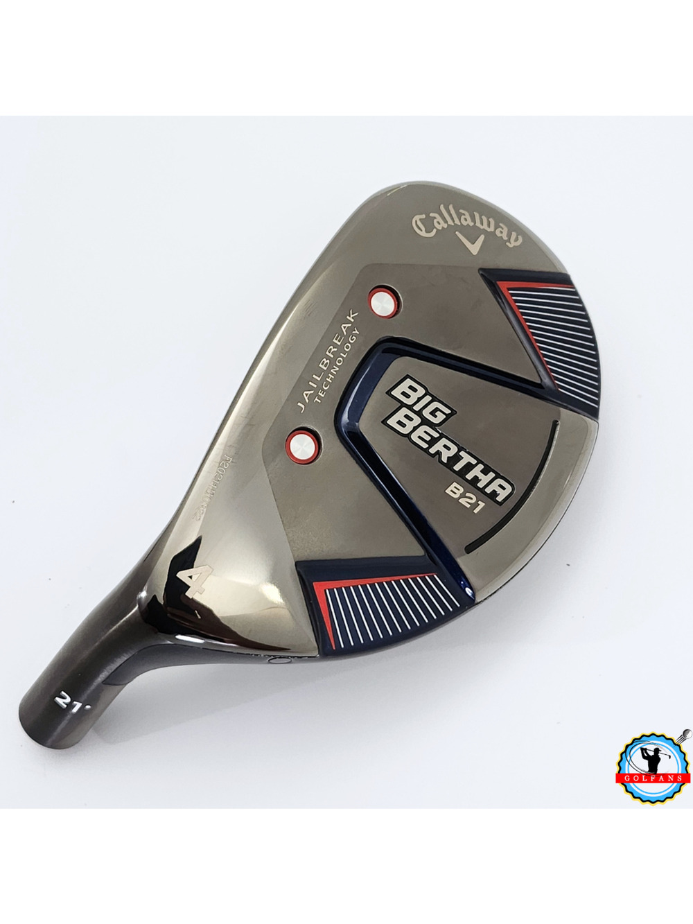 Left-Handed Callaway Big Bertha B21 4-Hybrid 21º "Head Only" Lefty LH Nice! - Picture 1 of 9